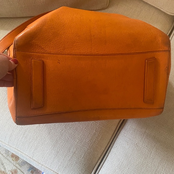 Givenchy Vibrant Orange Satchel - Picture 5 of 5
